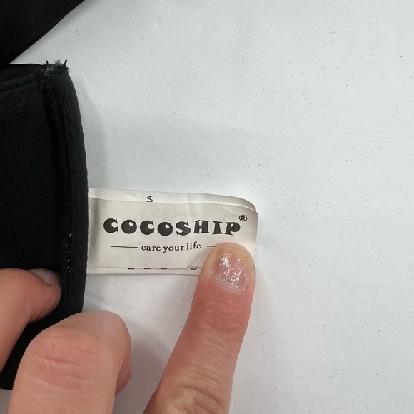 Cocoship Black/White Bikini (2 pieces) Size 10 - Picture 4 of 10